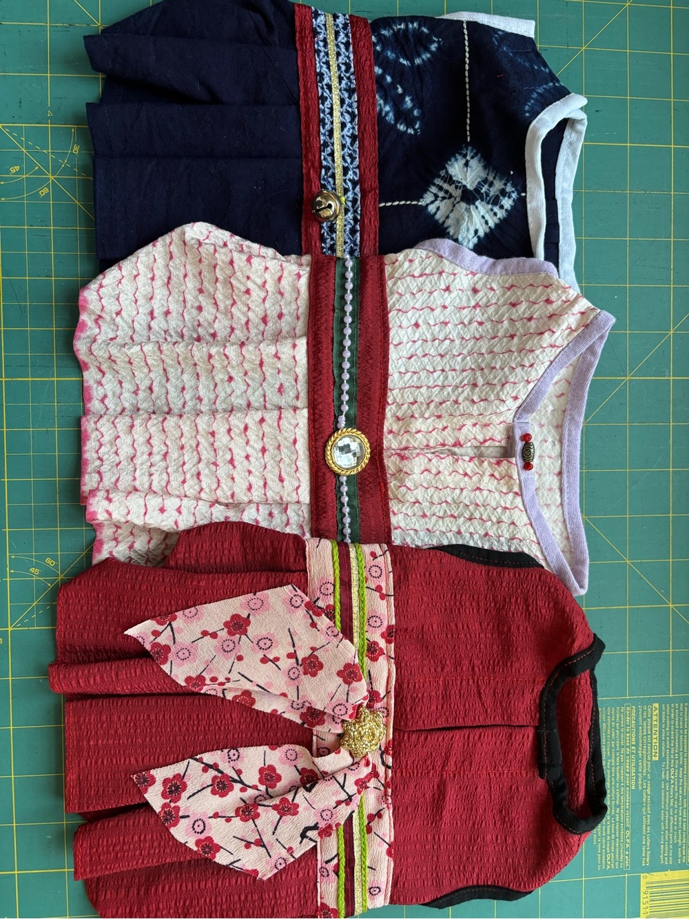 Handmade Dog Kimono Dresses